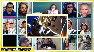 Saitama vs Genos Fight Reaction Mashup  One Punch Man Season 1 [upl. by Wunder]