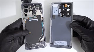 How to Remove the Samsung Galaxy S20 Back Glass Cover [upl. by Vance877]