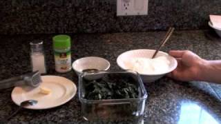 Spinach and Yogurt Dip Recipe [upl. by Llevram809]