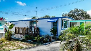 Largo Florida Fully Renovated Mobile Home in Star Lite MHP Close To Indian Rocks Beaches [upl. by Bowne]