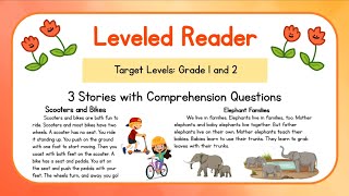 Reading for Grade 1 and Grade 2  Reading Comprehension  Learn English Through Stories Set 12 [upl. by Ydieh502]