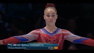 Eythora Thorsdottir  NED  AA Final Beam  2023 World Artistic Gymnastics Championships [upl. by Horatius]