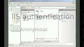 IIS anonymous authentication configuration example [upl. by Sauer638]