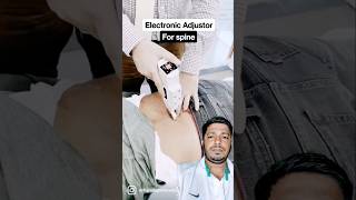 Electronic adjustor for spine spine laser chiropractic spineadjustment chiropractor doctor [upl. by Joacima475]