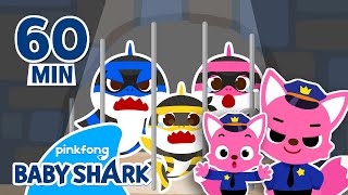 BEST Baby Shark vs Thief Shark Family Series  Compilation  Baby Shark Official [upl. by Holtorf]