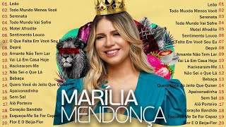 Marília Mendonça Só As Melhores e Mais Tocadas 💥 Especial Eterna Rainha Da Sofrência Sertanejo 2024 [upl. by Alleinnad]