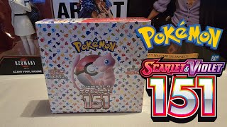 Opening FULL box of JP Pokemon 151 [upl. by Ehcram769]