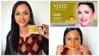 VLCC Gold Facial Kit ஆய்வு மற்றும் செய்முறை  CheezzMakeup HD [upl. by Ravo]