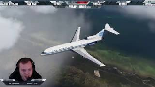 XP11 ✈ Arent There Meant to be 3 Pilots in This Plane ✈  FlyJSim Boeing 727 Pan Am into KMIA [upl. by Taylor]