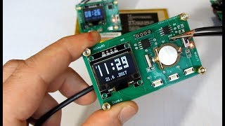 Attiny85 OLED Clocks [upl. by Iverson173]