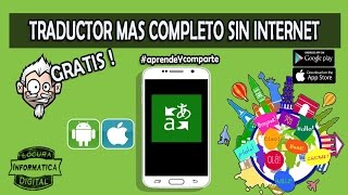 El Traductor mas Completo Sin Conexion a Internet Android y IPhone [upl. by Naesar]