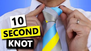 How to Tie a Tie Super Fast and Easy [upl. by Lazare]