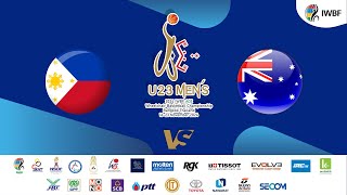 Game 21  Philippines vs Australia  2024 IWBF U23 Asia Oceania Championships [upl. by Shiverick]