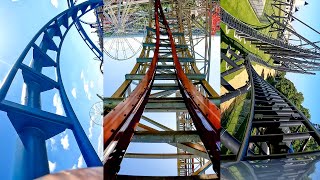 Every Roller Coaster at Energylandia All 17 Coasters Front Seat POV [upl. by Arv102]