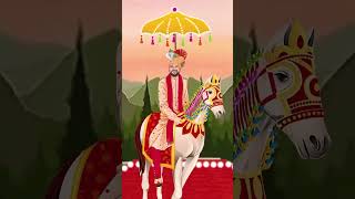 Rajsthani wedding invitation video  hindi invitation video  weddinginvitationvideo invitationvid [upl. by Aicirpac]