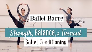 Ballet Barre for Strength Balance amp Turnout  Ballet Conditioning  Kathryn Morgan [upl. by Nelleeus]