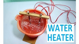 how to make a water heater  MR SHA [upl. by Bakki]