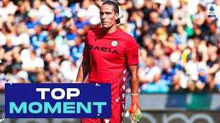 Silvestri’s incredible save  Top Moment  UdineseSalernitana  Serie A 202223 [upl. by Annaeirb]