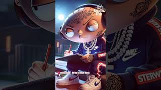 Asking Ai to turn Stewie Griffin into a rapper ai aiart dalle3 bing trending stewiegriffin [upl. by Doownyl]