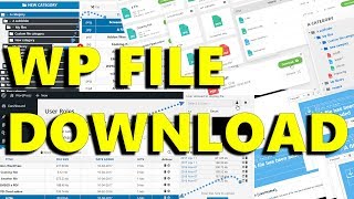 WP File Download  A Professional File Management Solution [upl. by Yremogtnom]