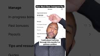 How Much Instagram Reels Paid Me for 1 MILLION VIEWS [upl. by Ydnar]