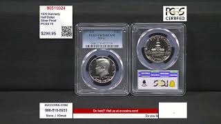 1976 Kennedy Half Dollar  Silver Proof  PCGS 70 [upl. by Goddord]