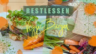 VEGGIEBURGER mit Bohnenlaibchen  vegan  RESTLESSEN 1 [upl. by Critta]