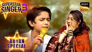 Aahun Aahun पर Aryan के High Notes सुन Shock हुई Geeta Maa  Superstar Singer 3  Aryan Special [upl. by Ahsuatan]