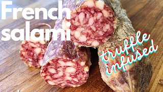 Saucisson DArles With A Twist  French Salami  Gourmet Woodsman [upl. by Ko]