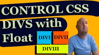 How to Control DIVS with Float Left and Right in CSS [upl. by Neibaf]