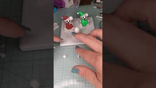 Making a clay bear figurine 🥰 [upl. by Padriac334]