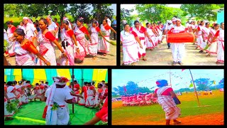 Hare Karam barecha  saal bhar nu tusgo barcha  adivasi culture song  pravesh nach  adivasi dance [upl. by Ilojna259]