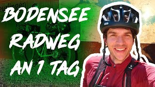 Bodensee Radweg an 1 Tag mit Rennrad  Video Erfahrungsbericht und Reisebericht [upl. by Pearline27]