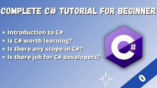 C latest tutorial for beginners in Hindi  Part 0  csharp [upl. by Essex740]