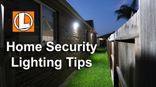 Home Security Lighting Tips  Affordable Outdoor LED Lighting Options [upl. by Broeker]