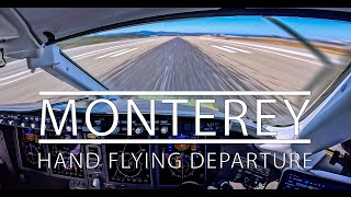 I Hand Flew The Departure  Pilots View [upl. by Leruj61]