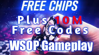 World Series Of Poker  1♣️Gameplay♣️♣️ More Than 10M Free Chips For You 😱♣️ [upl. by Anawyt]