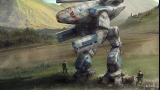 Battletech Tabletop mech category Area DenialSpace Control [upl. by Sipple]