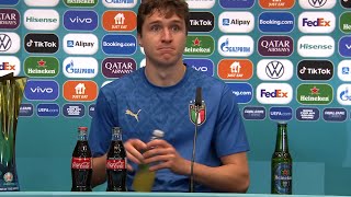 Federico Chiesa prefers orange juice instead of cola and water [upl. by Snow]