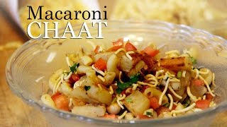 Macaroni Chaat Recipe  Indian Style Macaroni Pasta Recipe  Veg appetizer Recipes Indian By Shilpi [upl. by Eaver]