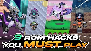 9 NEW and BEST POKEMON ROM HACKS AND FAN GAMES 2023  GBA NDS and MORE [upl. by Vogele]