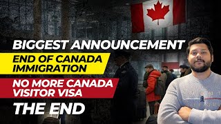 Changes in Canada Visitor Visa No More Multiple Entry  Canada Immigration Latest News [upl. by Gavini258]