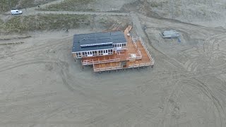 Ochtendvlucht strand Egmond aan Zee  6 maart 2016 [upl. by Agnella]