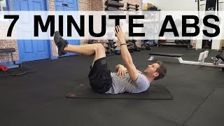 7 Minute Ab Workout Challenge  No Equipment Needed [upl. by Lemuela]