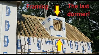 Ep325 Framing the last dormer on my dream home My Woodland Mills sawmill paid for itself for sure [upl. by Currey]