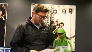 Kermit the Frog backstage at quotEllenquot [upl. by Mell]