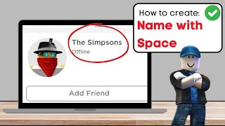 How To Put A Space In Your Display Name On Roblox  Easy Method [upl. by Rana]