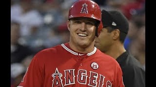 Life After Baseball For Mike Trout A Meteorologist [upl. by Nnylrefinnej]