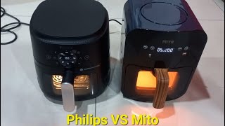 New 2024 AirFryer PHILIPS VS MITO Mana Yg Kalian Pilih [upl. by Aeslek]