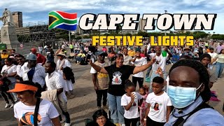 CAPE TOWN SOUTH AFRICA FESTIVE LIGHTS THE CALM BEFORE THE STORM‼️ [upl. by Coco]